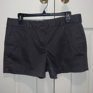 Womens Charcoal Shorts 4 inch inseam